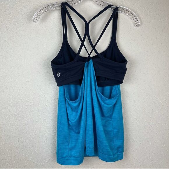 Athleta Shadow Stripe Energize Tank Size Small - Picture 5 of 6